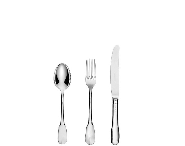 3-tlg. Kinderbesteck Spaten in Sterling Silber