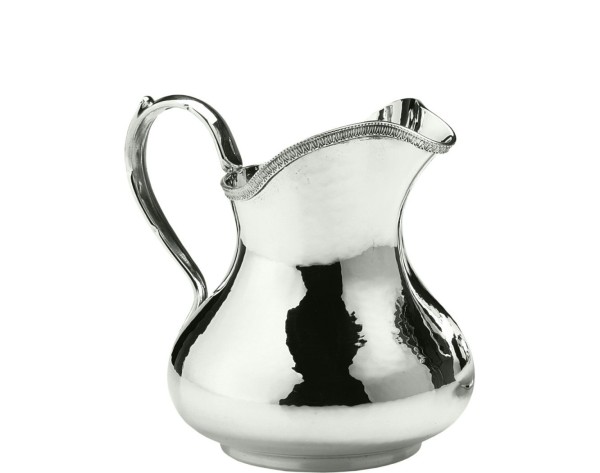 Silberner Wasserkrug Empire in Sterling-Silber, Höhe 20 cm, 1,8L