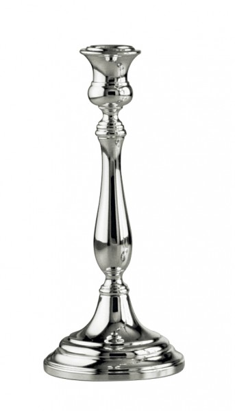 Silberleuchter Inglese, runder Fuß, Sterling-Silber, Höhe 20 cm