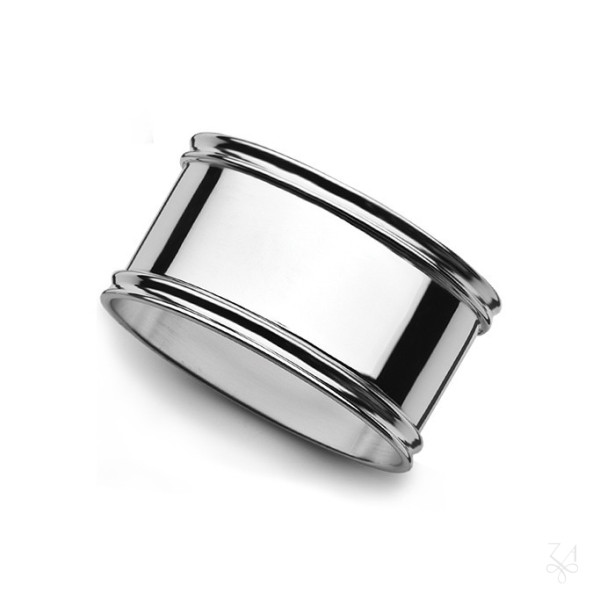 Serviettenring Schwedisch Faden in 925 Sterling-Silber