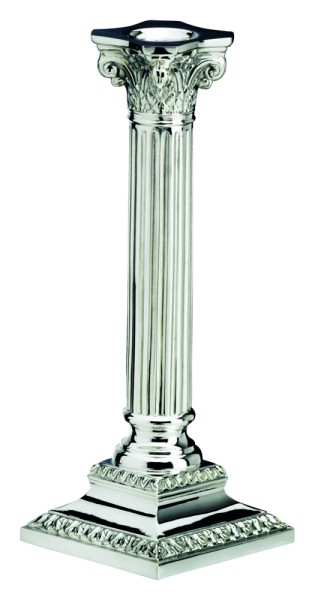 Silberleuchter Empire in Sterling-Silber, Höhe 20 cm