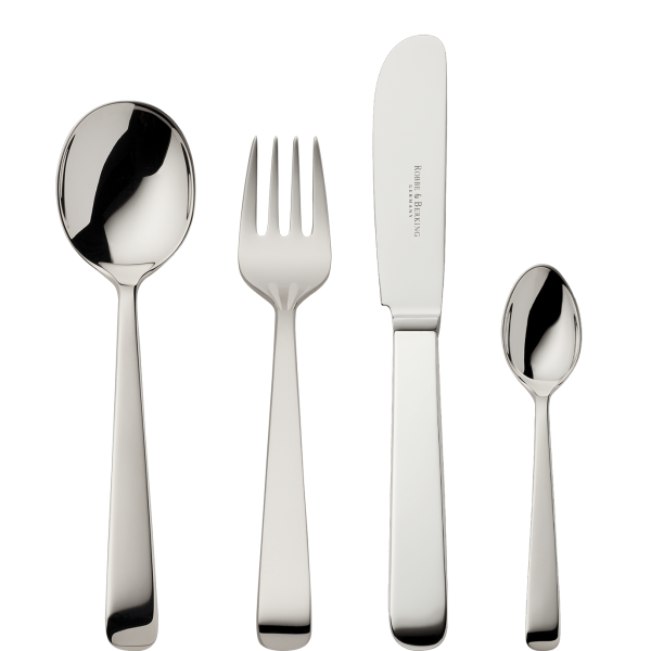 4-tlg.Kinderbesteck Alta in Sterling Silber